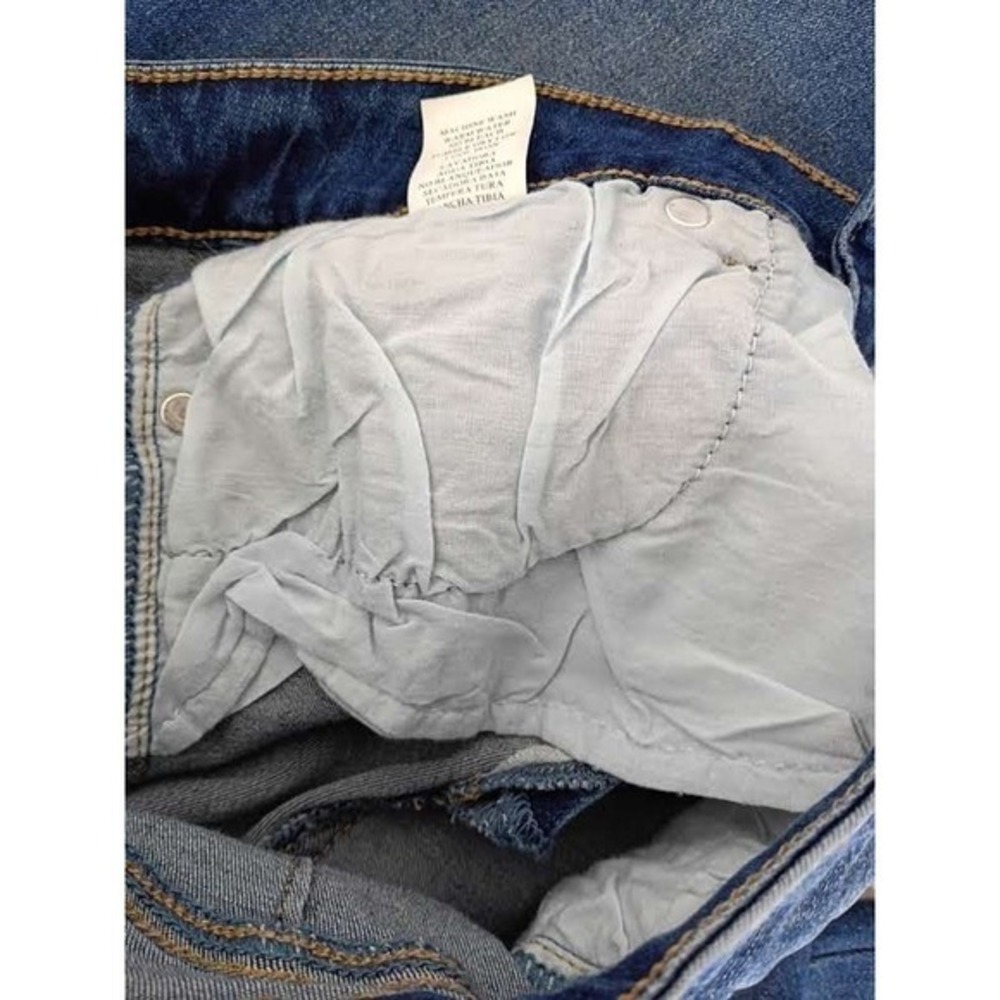 Flying Banana High Rise Flare Jeans 28x32 Medium Wash Bell Bottom Cowgirl Boho - Picture 10 of 10